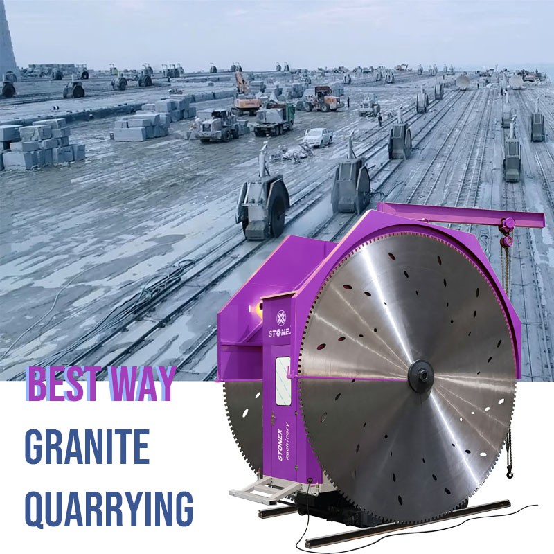 Double Blade Quarry Cutting Machine