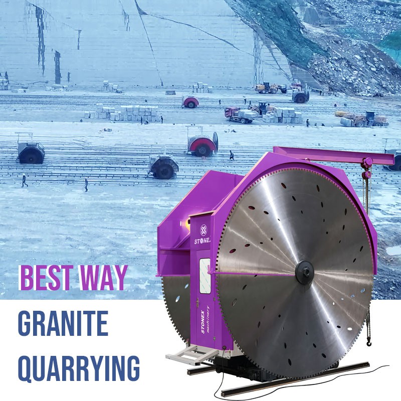 Quarry Stone Cutting Machine